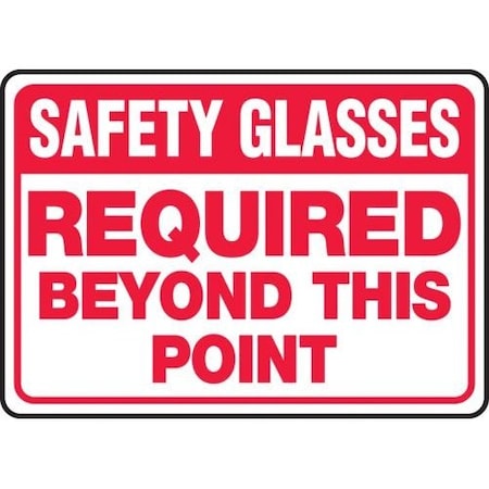 PPE SAFETY SIGN 7 In  X 10 In  ALUMINUM UNIT MPPE556VA